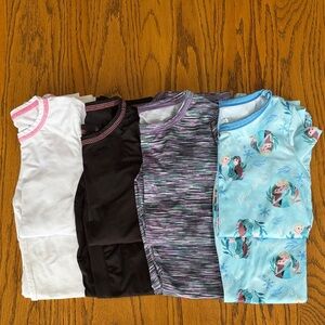 Cuddl Duds Set of 4 Girls Size Small Long Underwear Sets